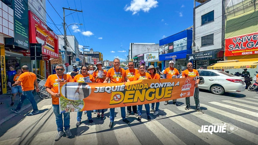 Prefeitura de Jequié intensifica ações de prevenção e inicia campanha de combate ao mosquito da Dengue com blitz educativa