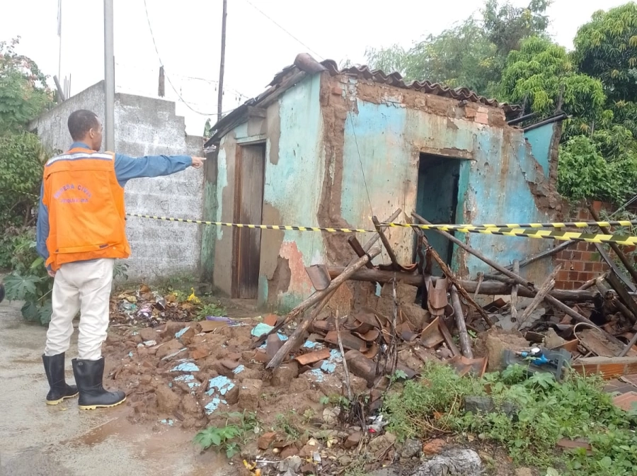 Distrito de Itajuru registra novo desabamento de casas; total chega a 9 em Jequié