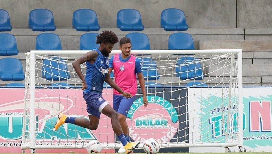 Bahia encerra preparação para enfrentar o Doce Mel com reservas e muitas opções do sub-20