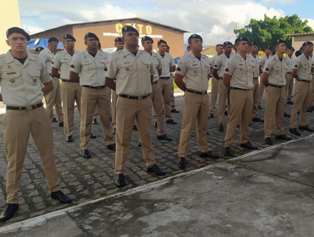 19ºBPM celebra formatura de 46 novos soldados baianos
