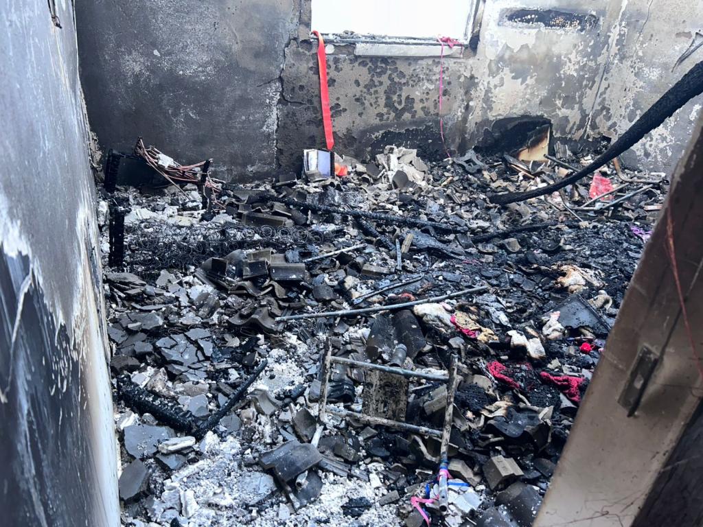 Incêndio devasta residência de policial civil em Itaberaba