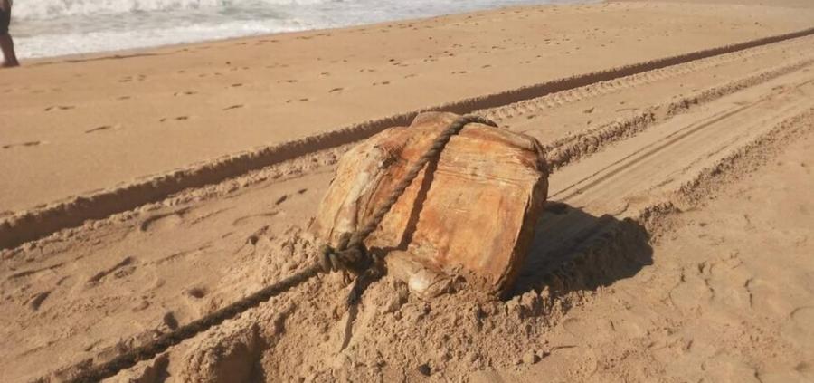Fardos encontrados em praias da Bahia e Alagoas pertenciam a dois navios nazistas