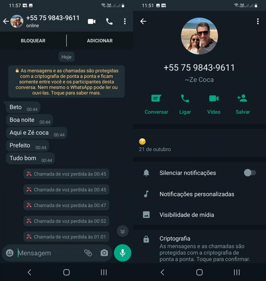 Bandidos usam aplicativo de mensagens se passando pelo prefeito de Jequié