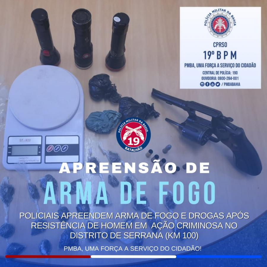 Líder de facção criminosa morre em ação policial no município de Brejões