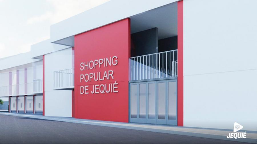 Prefeito de Jequié autoriza licitação pública para construção de shopping popular municipal