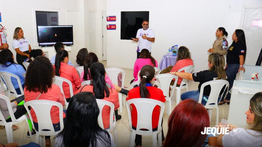 Prefeitura de Jequié em parceria com rede de proteção às mulheres, realiza Caravana de enfrentamento à violência contra a mulher