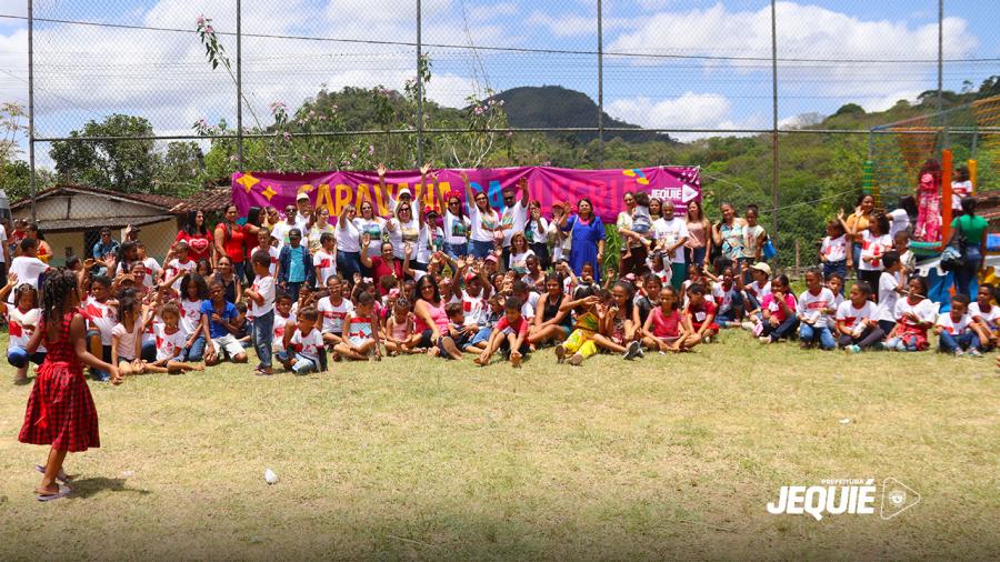 Prefeitura de Jequié realiza Caravana da Alegria; maior evento destinado às crianças na história do município contemplou mais de 11 mil estudantes