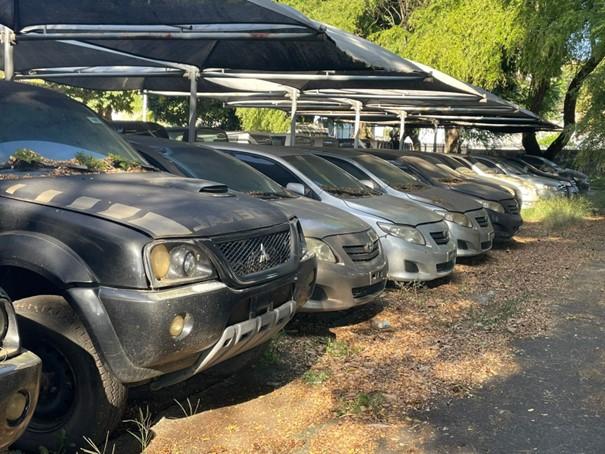 Mais de 60 veículos serão leiloados pela Polícia Federal na Bahia