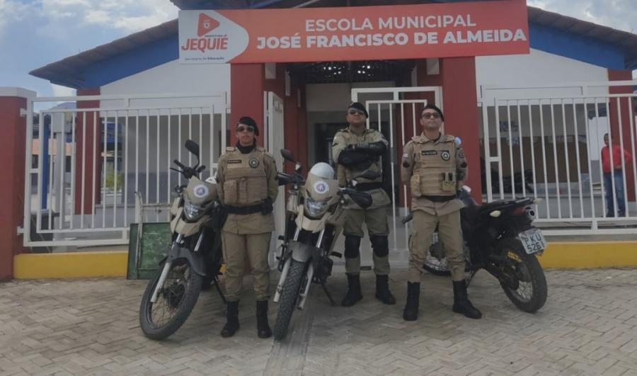 Polícia realiza operação nas escolas na área de atuação do 19º Batalhão da Polícia Militar