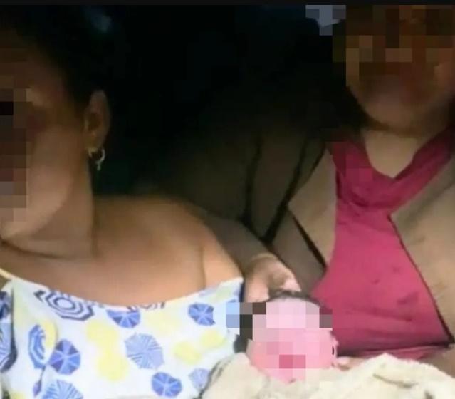 Mulher dá à luz dentro de carro em jequié; policiais militares auxiliaram no parto