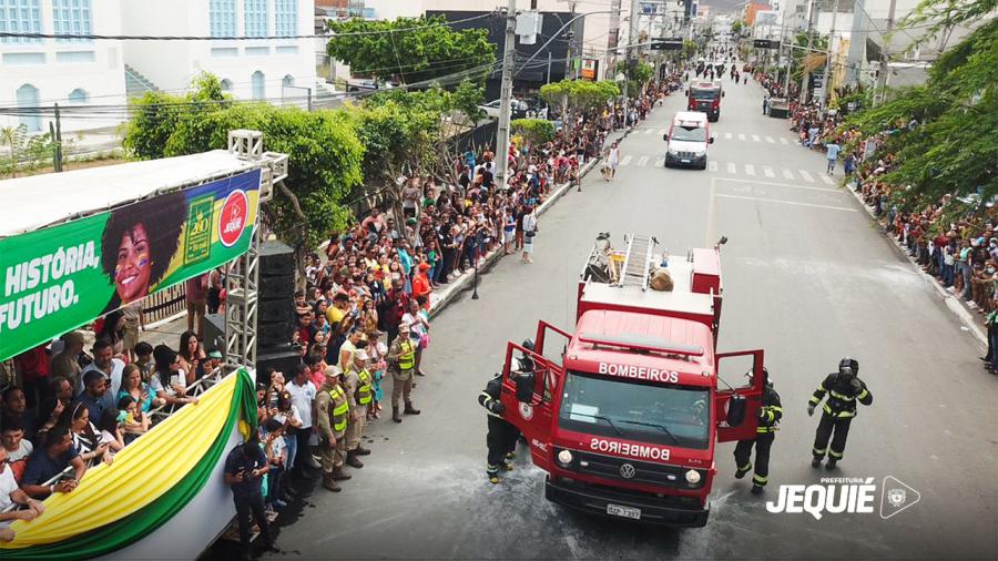 Prefeitura de Jequié e forças de segurança realizam desfile alusivo ao Dia da Independência do Brasil