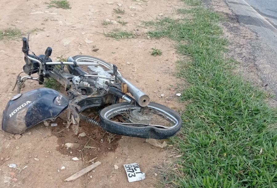 URGENTE: Motociclista morre em acidente na BA-250 em Lajedo do Tabocal