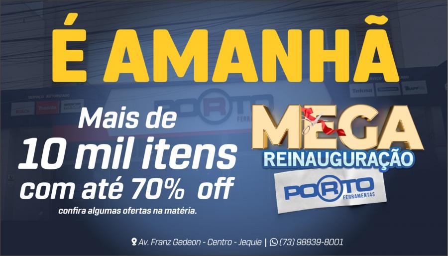 Porto Ferramentas anuncia algumas ofertas inacreditáveis para amanhã