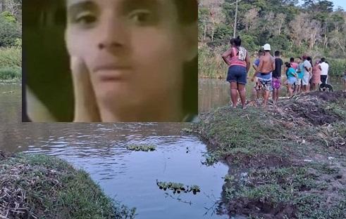 Jovem morre ao tentar tomar banho em rio no município de Jitaúna