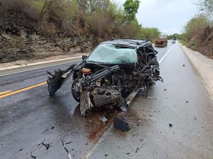 Vereador de Irajuba se envolve em acidente em MG, quatro vítimas socorridas e uma morta