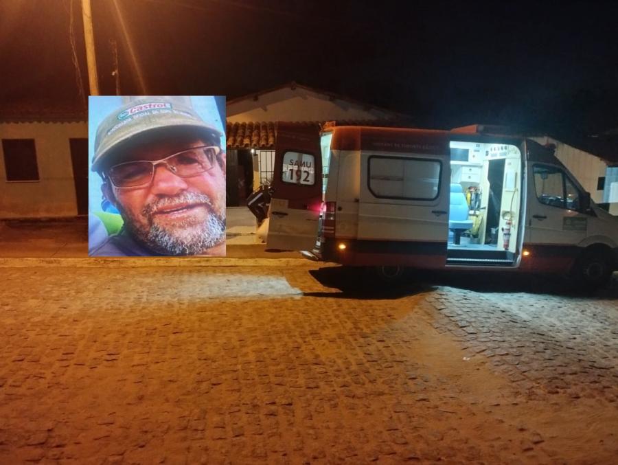 Jaguaquara: Mototaxista sofre infarto fulminante e morre sentado em frente à residência