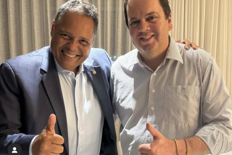 Elmar Nascimento se reúne com Antonio Brito e União Brasil firma acordo com PSD para eleição aos comandos da Câmara e do Senado