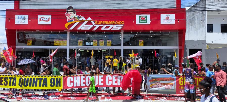 Novo Supermercado Matos revoluciona o comércio no bairro Espírito Santo em Jequié