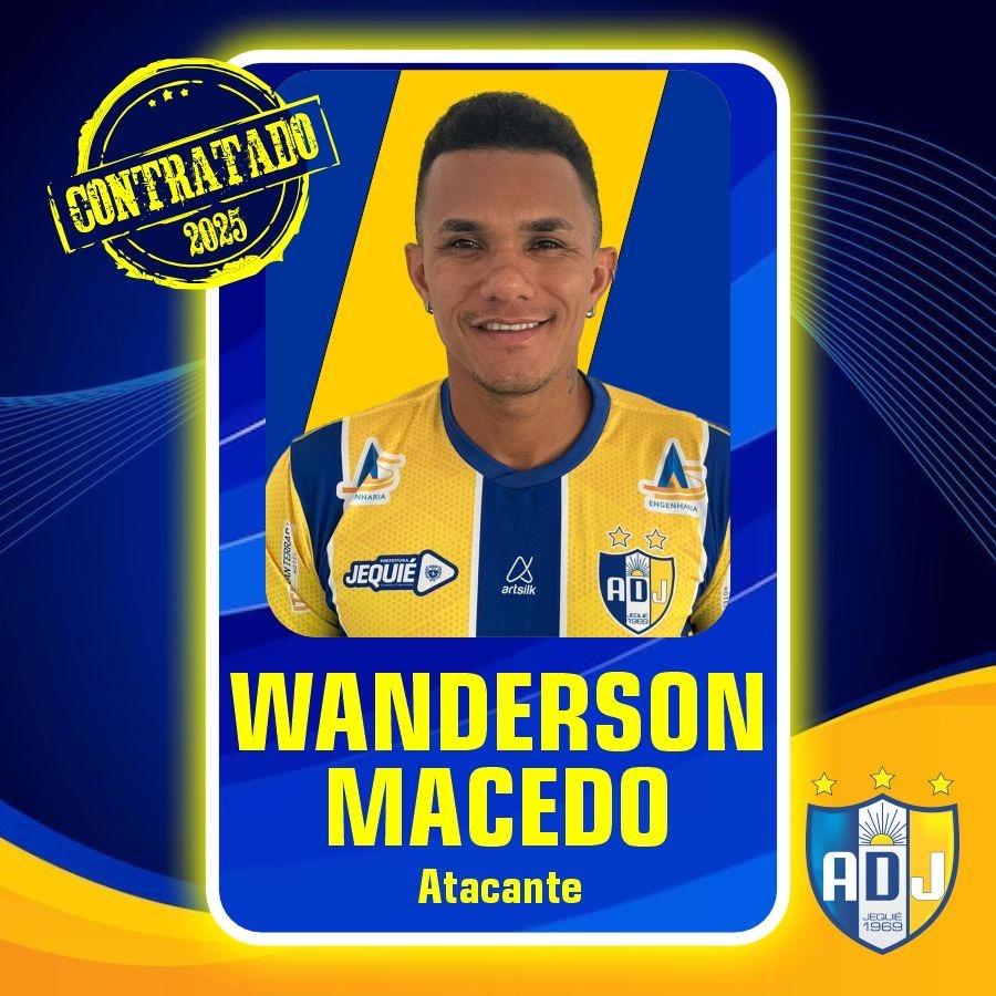 Wanderson Macedo é o novo atacante da ADJ