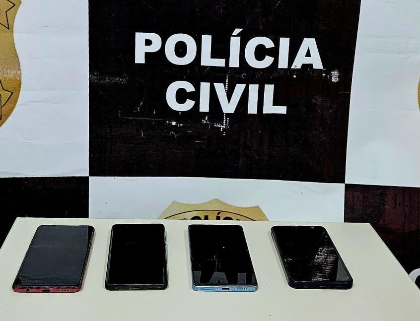 Polícia recupera celulares roubados em Ipiaú