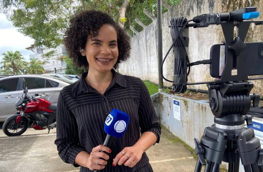 Samara Dias é a nova repórter da Record Bahia Itabuna e vai cobrir a Região Sudoeste