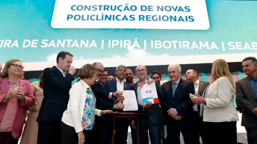 Bahia e Governo Federal anunciam mais de R$ 365 milhões para construção de novas unidades de saúde em 129 municípios